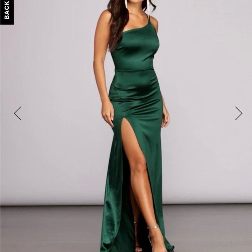 Windsor Green Maxi Dress